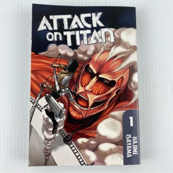 Attack on Titan Volume 1 Manga Novel by Hajime Isayama - Picture 1 of 12